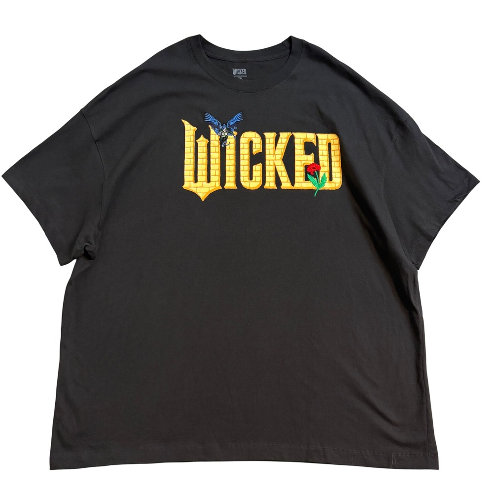 Wicked Broadway Musical  Universal Studios Mens XXL Black T-Shirt